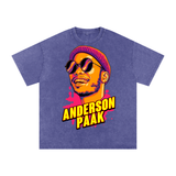 Anderson Paak Acid Wash Oversize T-Shirt