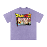 Goku Black Dragon ball Super Acid Wash Oversize T-Shirt