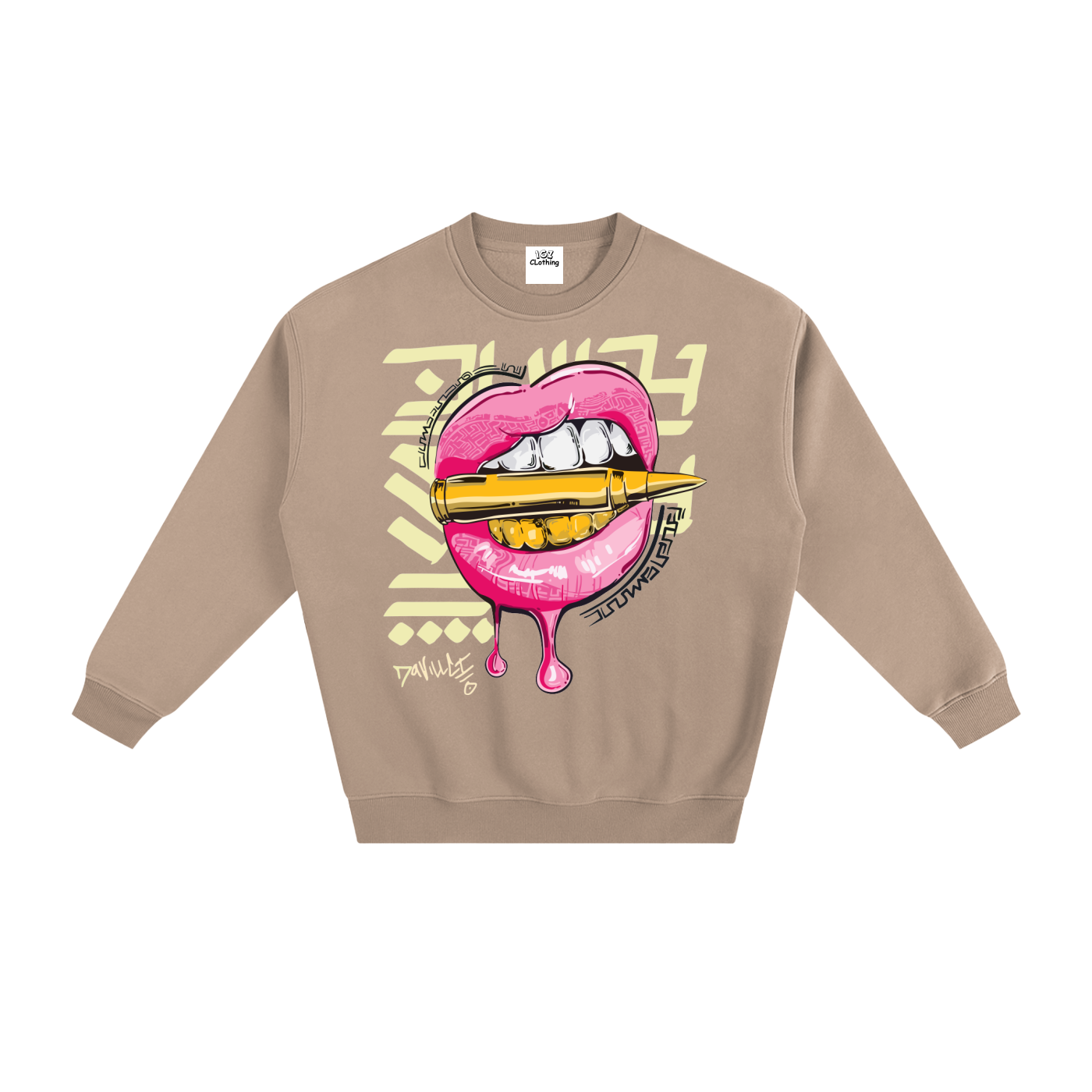 Bite the Bullet Fleeced Sweatshirt