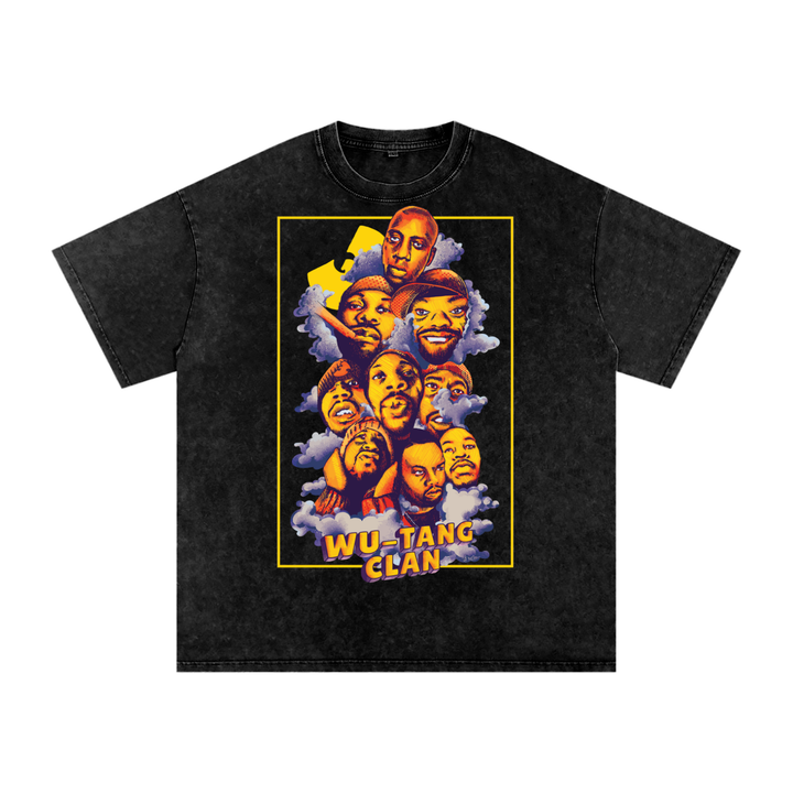 Wu-Tang Clan Acid Wash Oversize T-Shirt