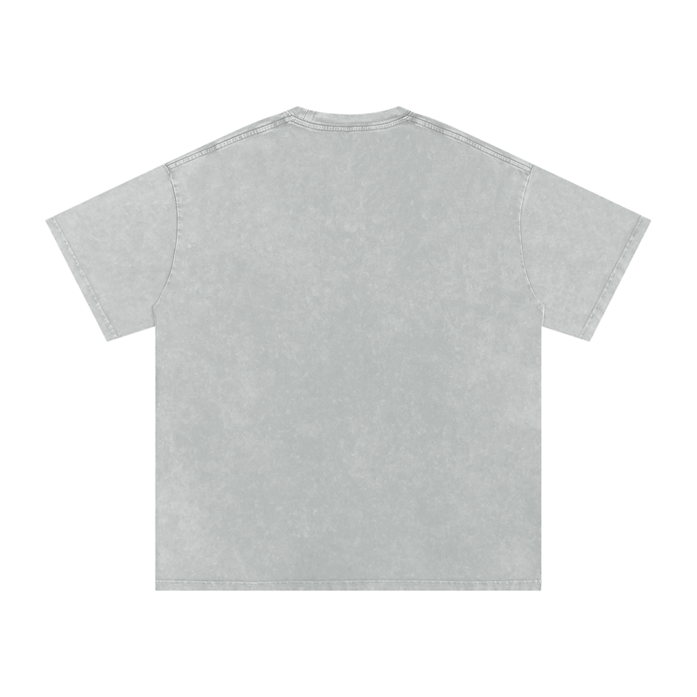 Naruto Shippuden Acid Wash Oversize T-Shirt