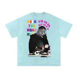 Travis Scott Acid Wash Oversize T-Shirt