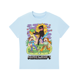 Minecraft Essential Bodycon Crewneck T-Shirt