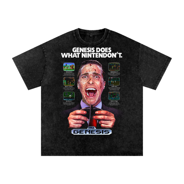 Genesis Acid Wash Oversize T-Shirt
