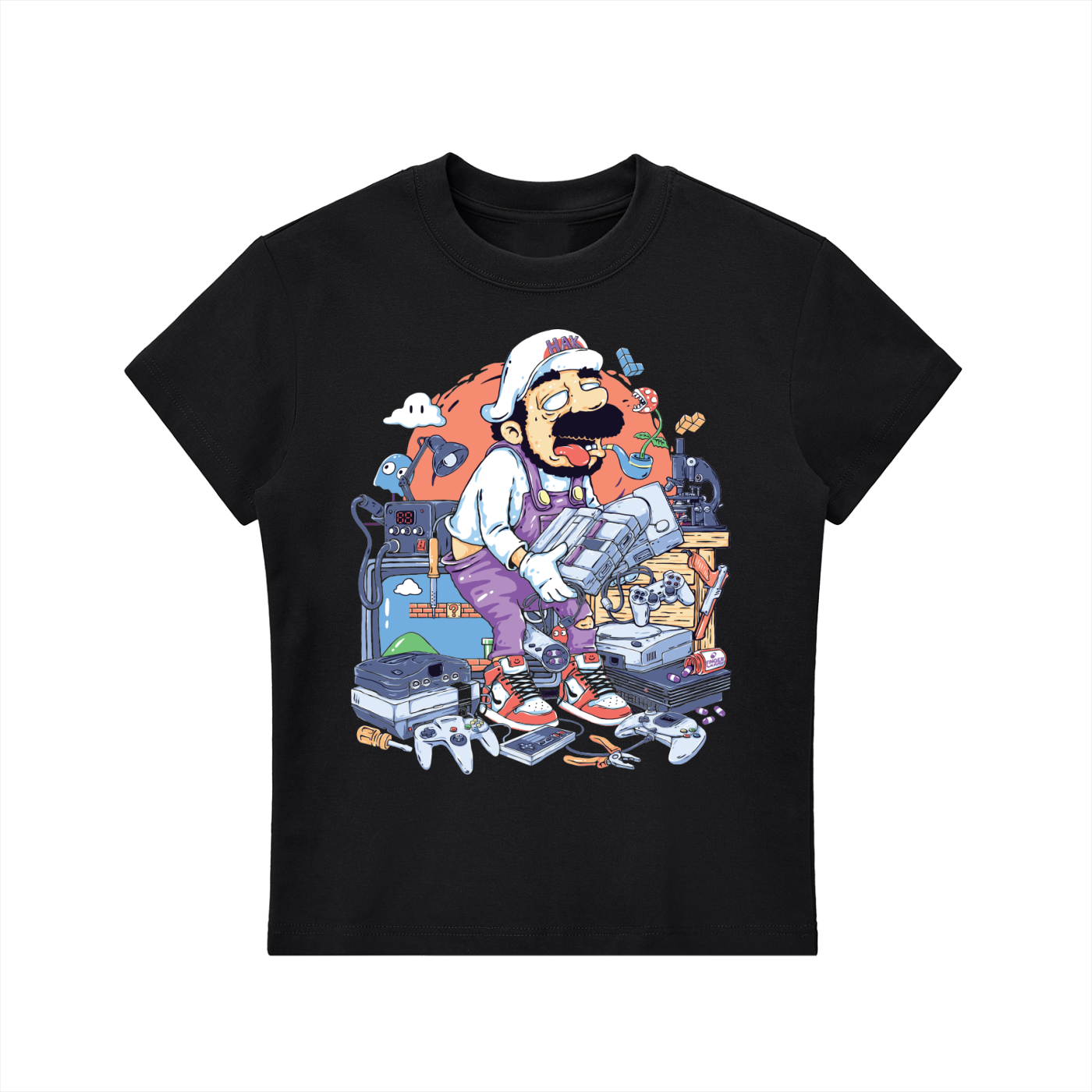 Essential Bodycon Crewneck T-Shirt