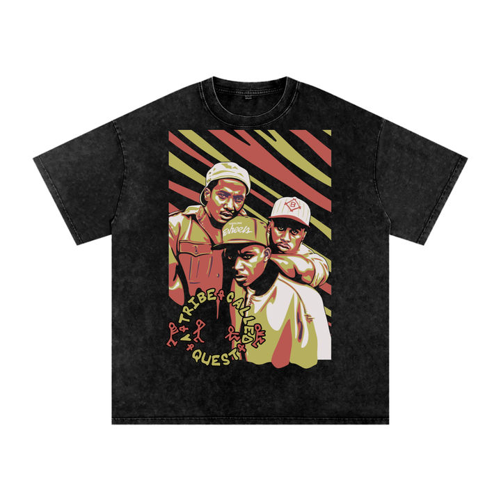A Tribe Called Quest Acid Wash Oversize T-Shirt