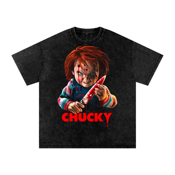 Chucky Acid Wash Oversize T-Shirt