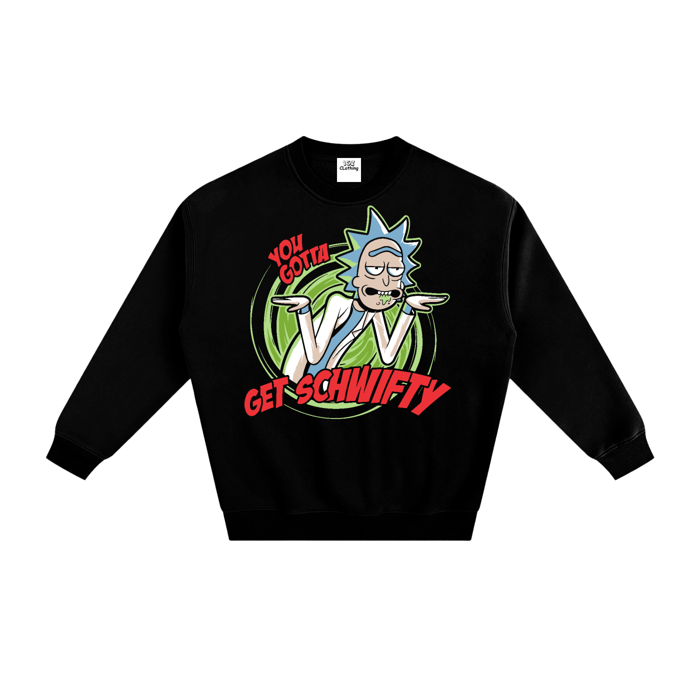 Rick and Morty Fleeced Sweatshirt