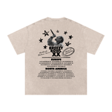 Chris Brown Breezy Bowl Acid Wash Oversize T-Shirt