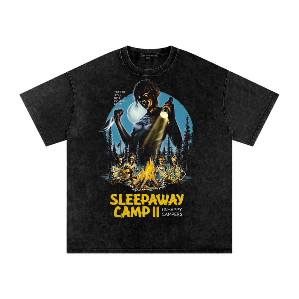 Sleepaway Camp 2 Acid Wash Oversize T-Shirt
