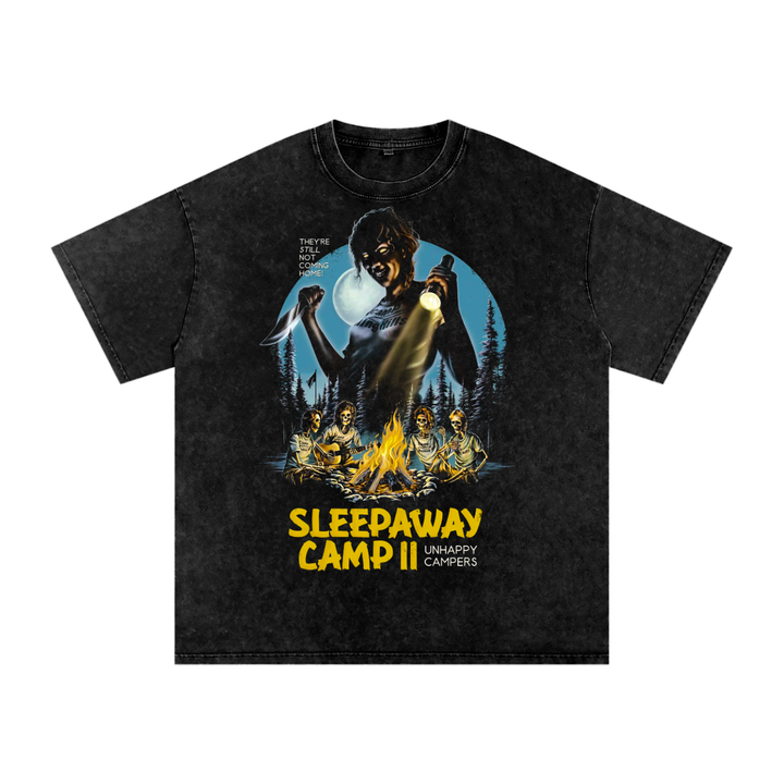 Sleepaway Camp 2 Acid Wash Oversize T-Shirt