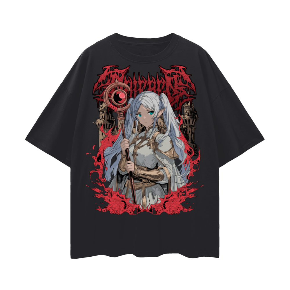 Frieren Oversize Deep Drop Shoulder Tee