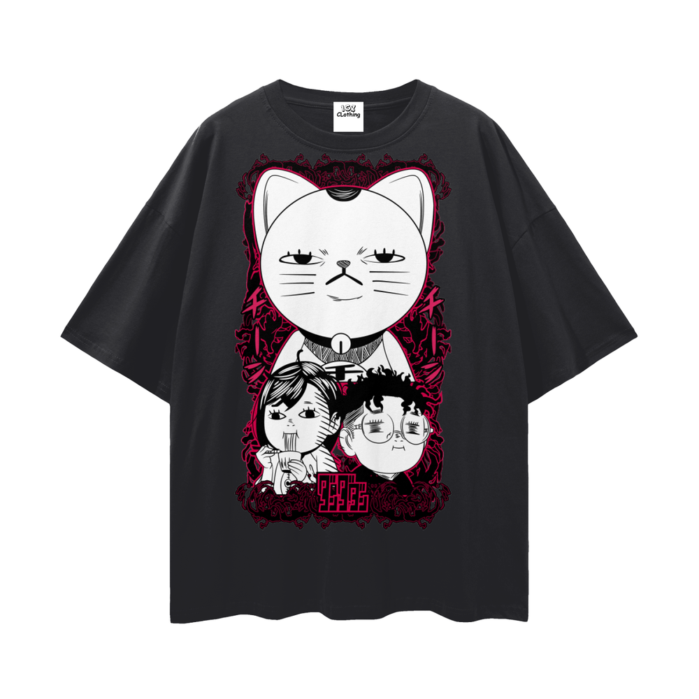 Turbo Granny Dandadan Streetwear Loose Drop Shoulder T-Shirt