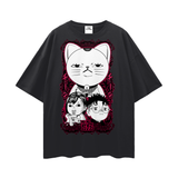 Turbo Granny Dandadan Streetwear Loose Drop Shoulder T-Shirt