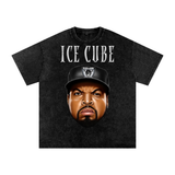 Ice Cube Acid Wash Oversize T-Shirt