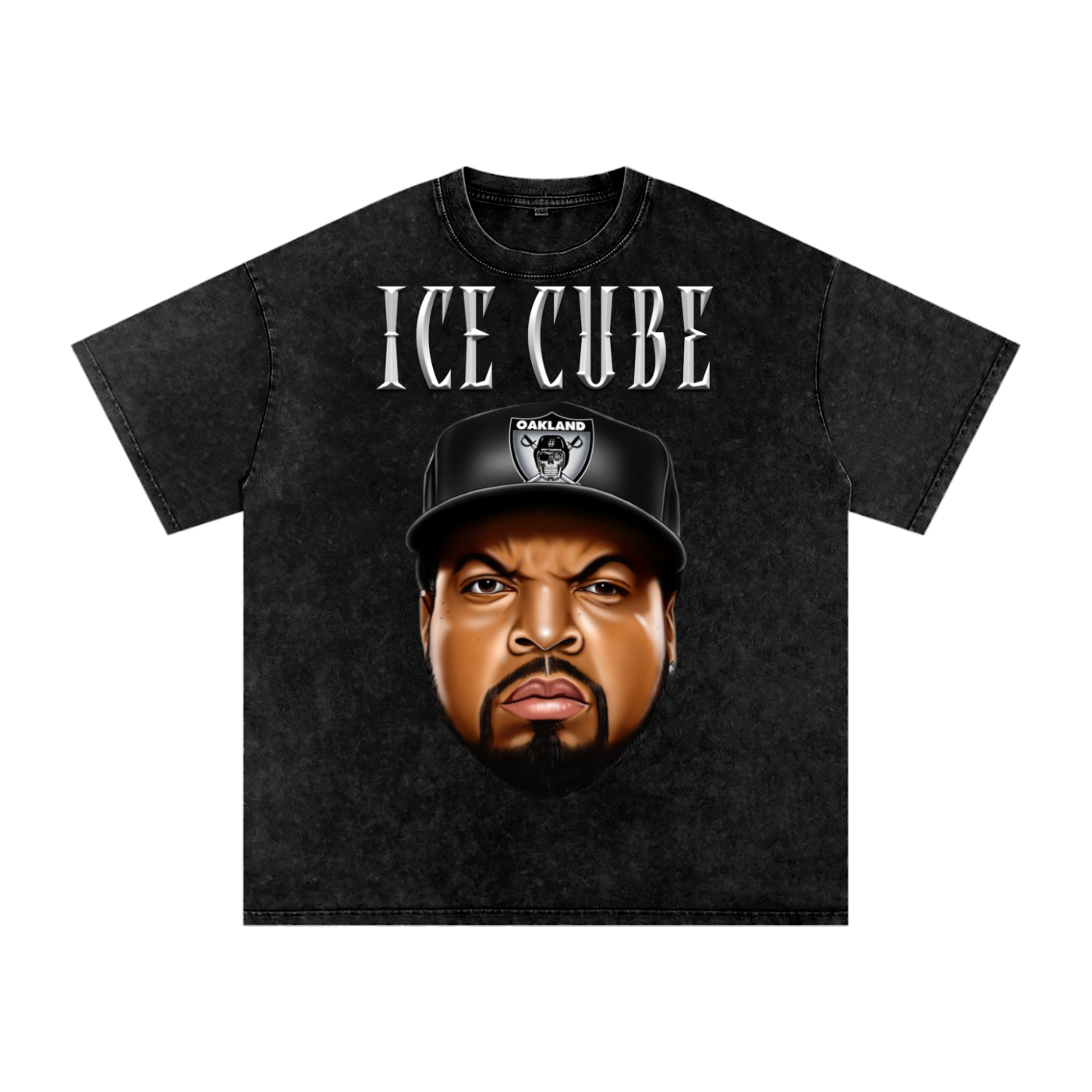 Ice Cube Acid Wash Oversize T-Shirt