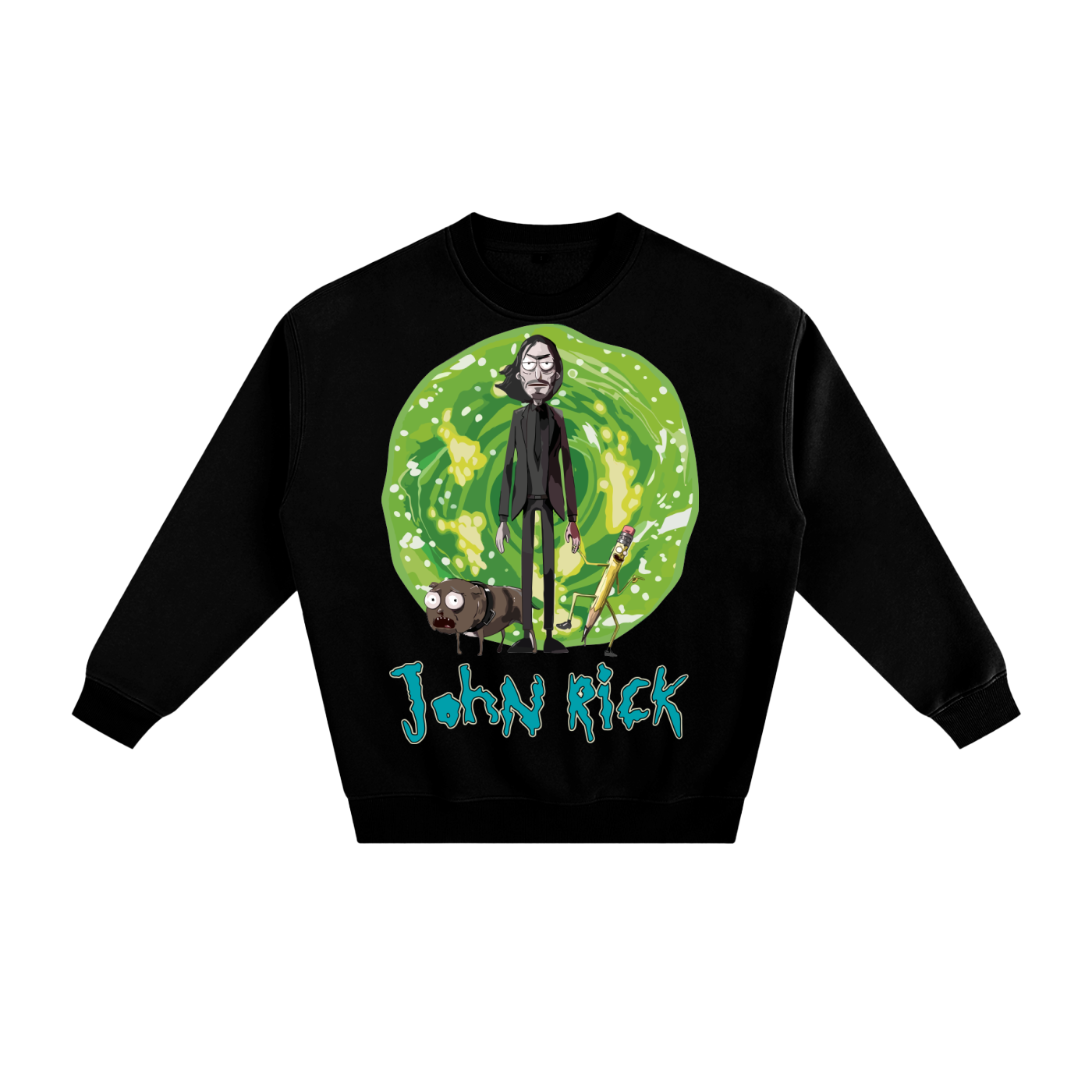 Rick and Morty Fleeced Sweatshirt