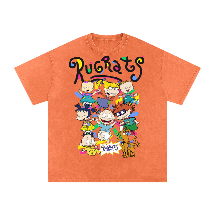 Rugrats Acid Wash Oversize T-Shirt