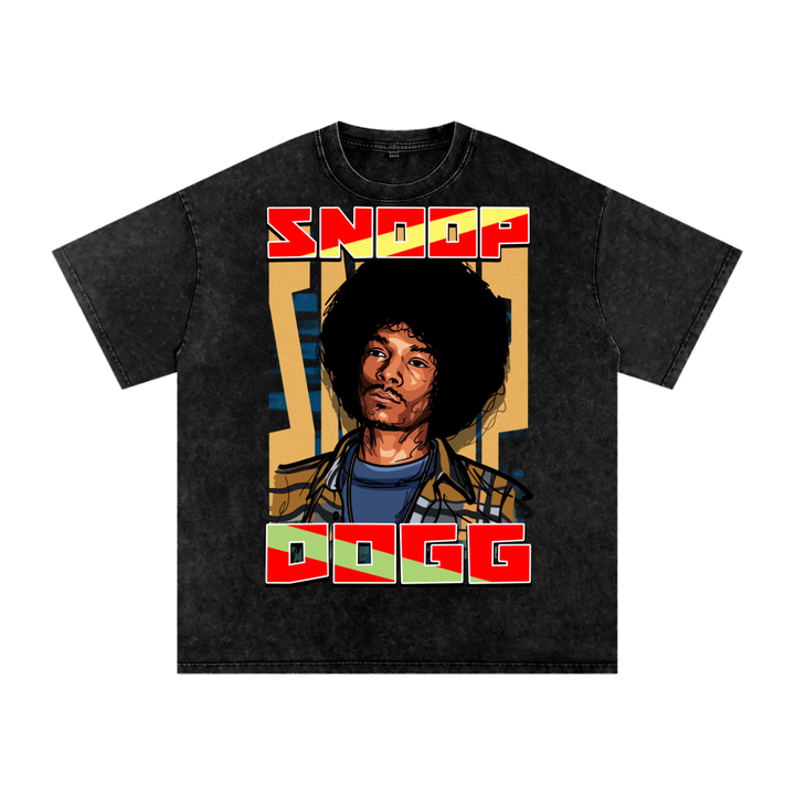Snoop Dogg Acid Wash Oversize T-Shirt