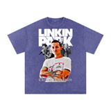 Linkin Park Acid Wash Oversize T-Shirt