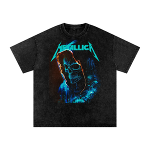 Metallica Acid Wash Oversize T-Shirt