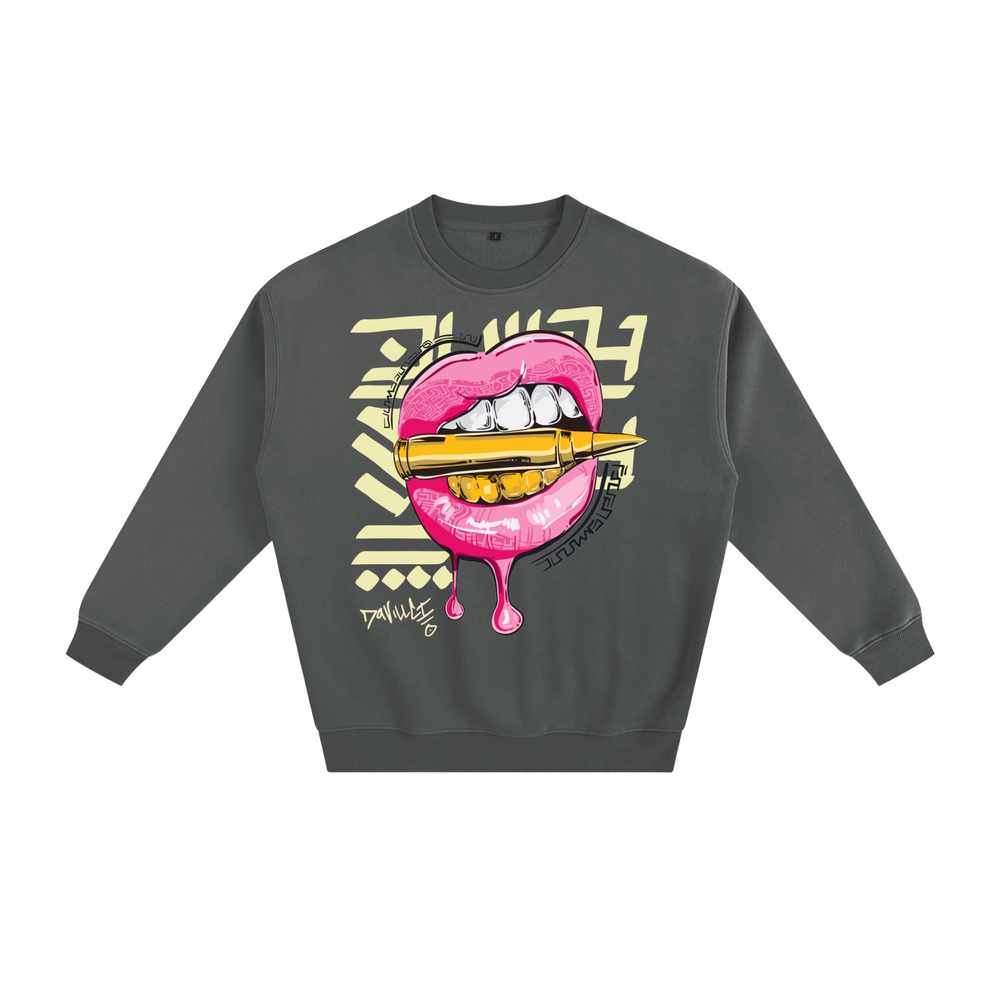 Bite the Bullet Fleeced Sweatshirt