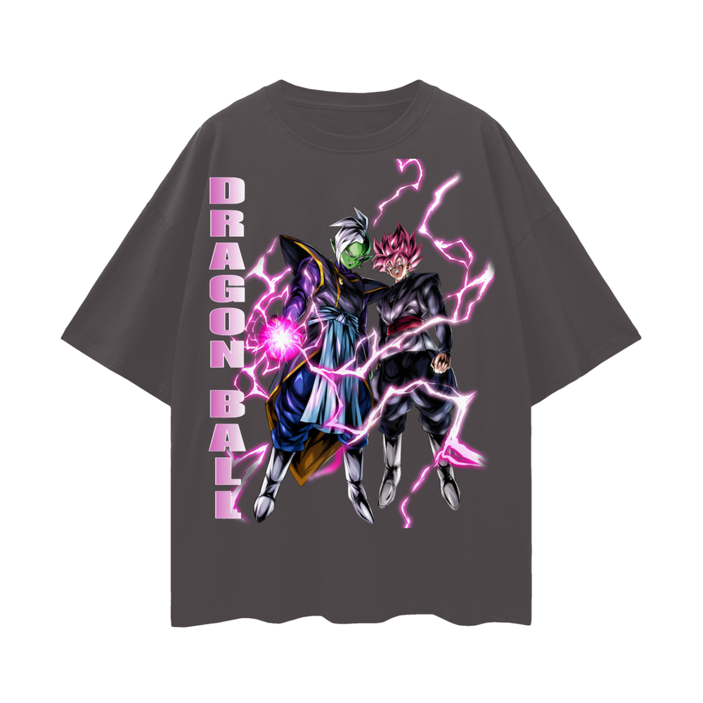 Goku Black Dragon ball Super Oversize Deep Drop Shoulder Tee