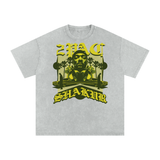Tupac Shakur Acid Wash Oversize T-Shirt