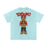 Tupac Shakur Acid Wash Oversize T-Shirt