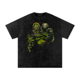 Creature from the black Lagoon Acid Wash Oversize T-Shirt