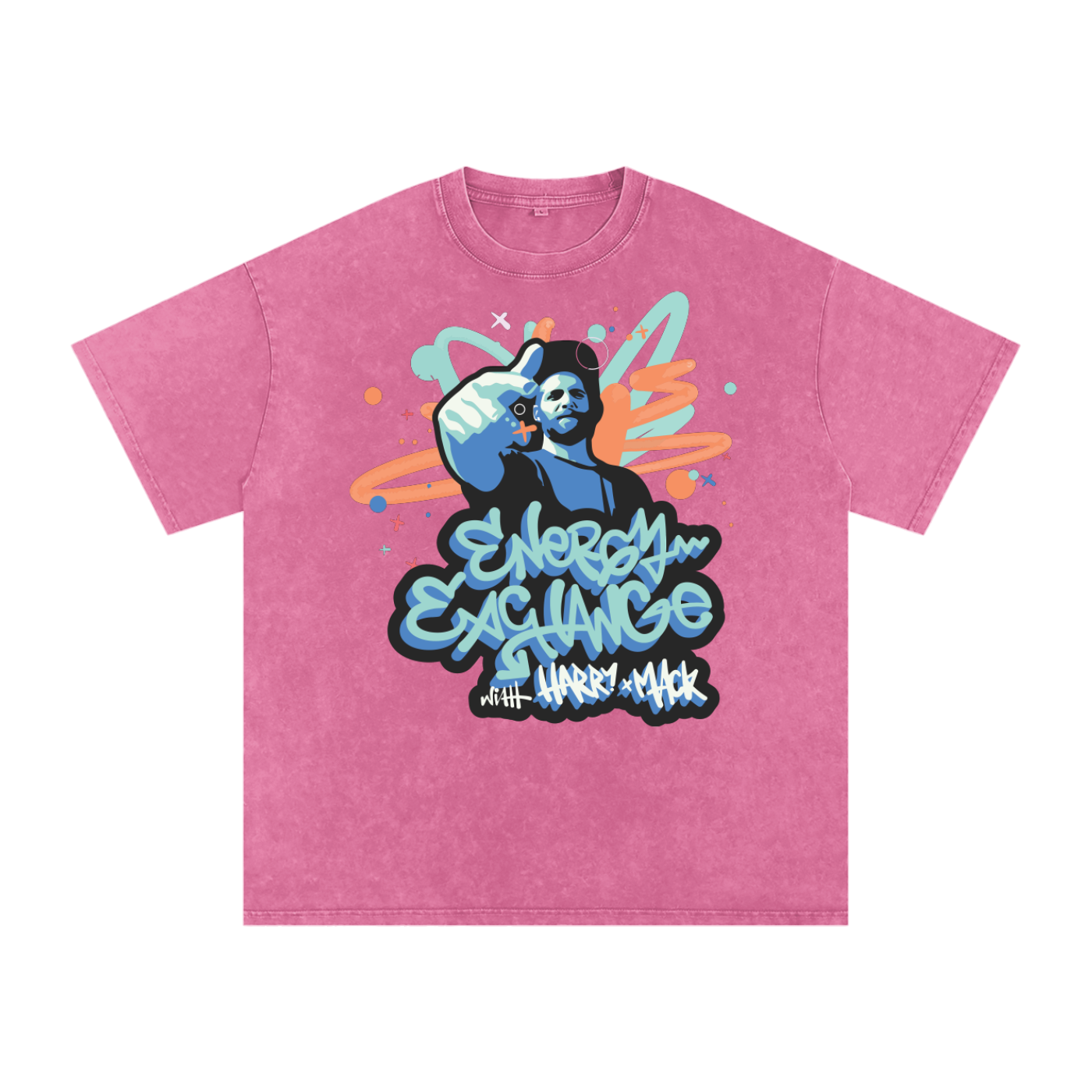 Harry x Mack Acid Wash Oversize T-Shirt
