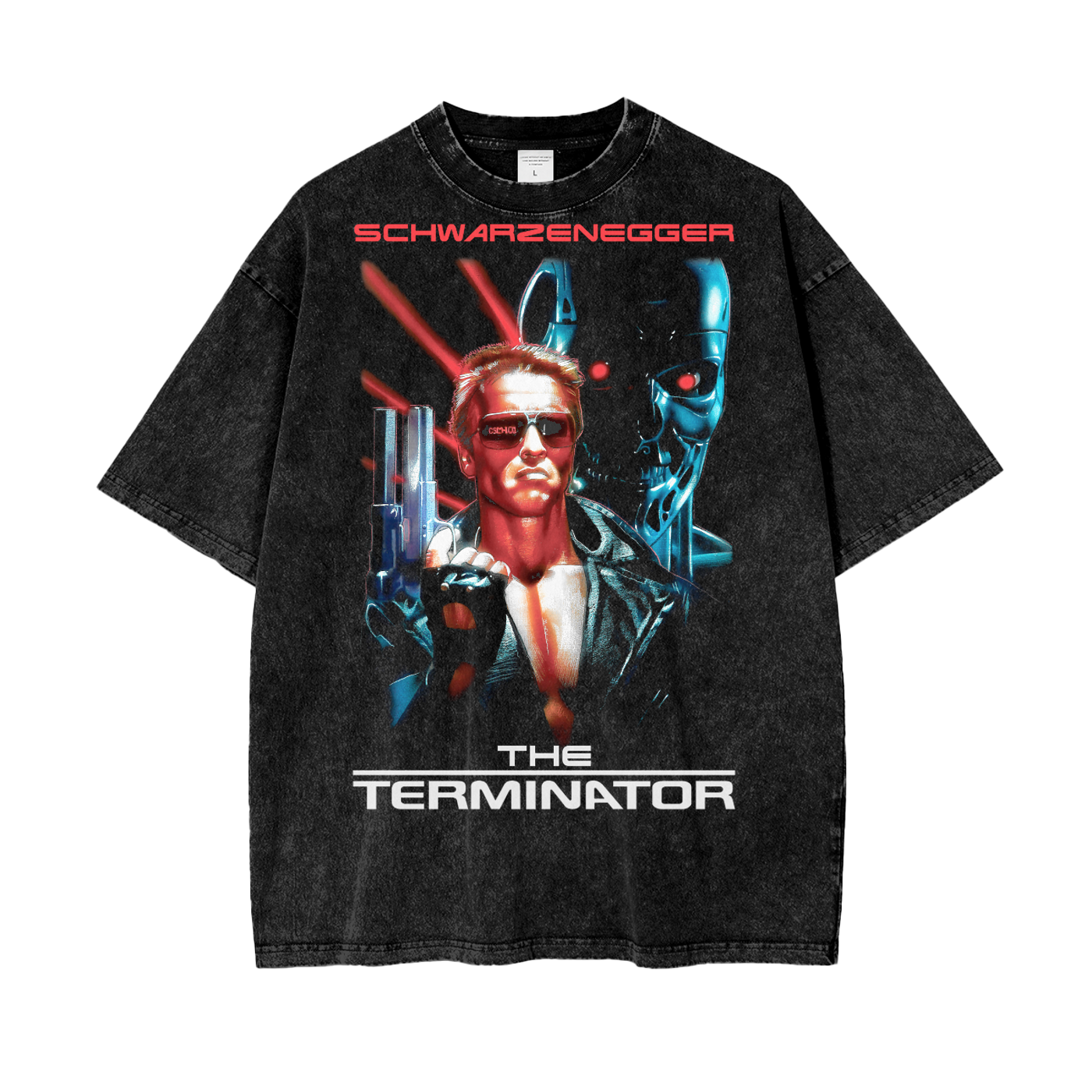 The Terminator Oversize Snow Washed T-Shirt