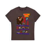 Dragonball x Donkey Kong Parody Essential Bodycon Crewneck T-Shirt