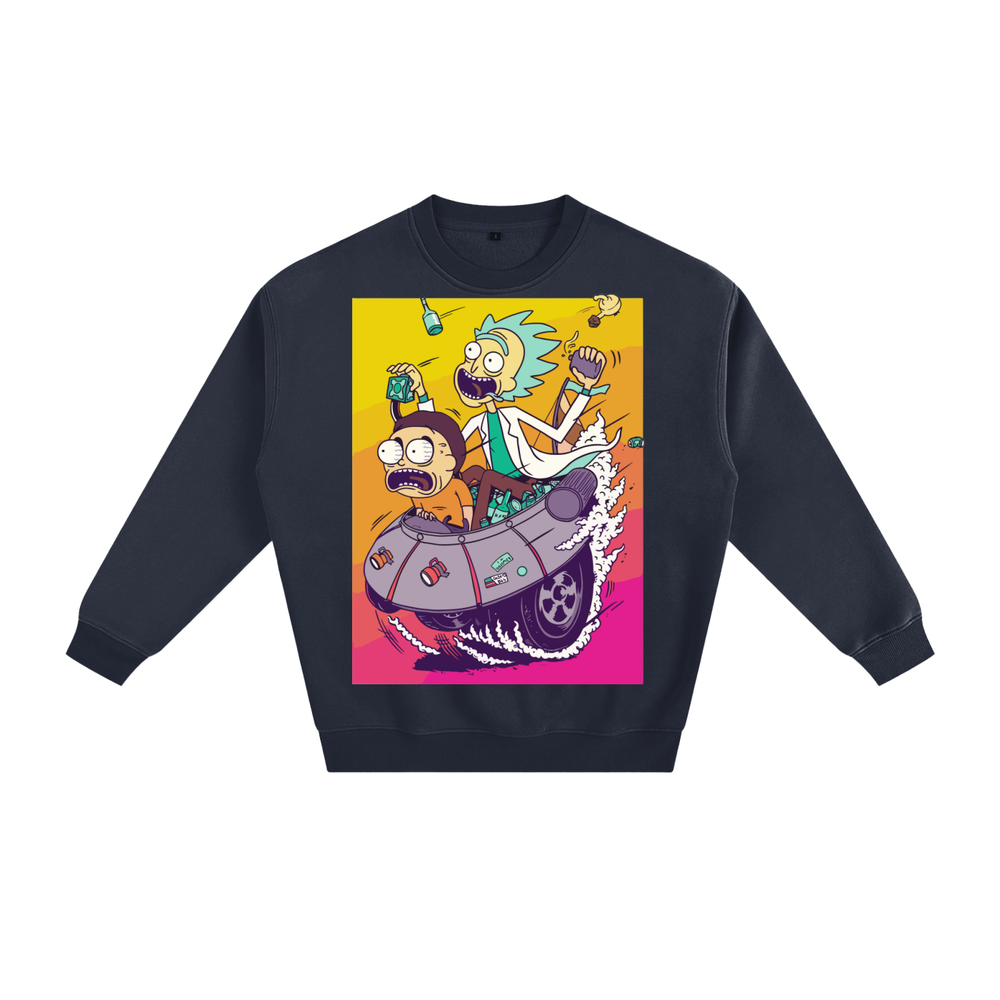 Rick and Morty Fleeced Sweatshirt