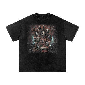 Slipknot Acid Wash Oversize T-Shirt