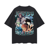 Jujitsu Kaisen Oversize Deep Drop Shoulder Tee