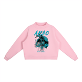 Akao Sakamoto Days Essential Fleece Mid-Neck Crew Sweatshirt