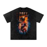 Prey Acid Wash Oversize T-Shirt