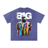 Biggie Acid Wash Oversize T-Shirt - 250 GSM