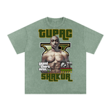 Tupac Shakur Acid Wash Oversize T-Shirt