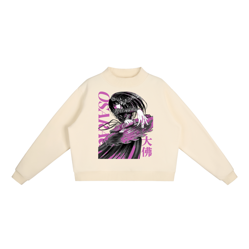 Osaragi Sakamoto Days Essential Fleece Mid-Neck Crew Sweatshirt