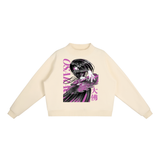 Osaragi Sakamoto Days Essential Fleece Mid-Neck Crew Sweatshirt