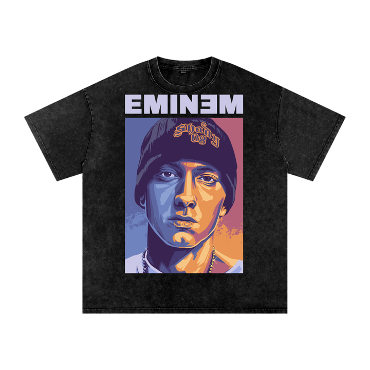 Eminem Acid Wash Oversize T-Shirt
