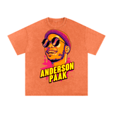Anderson Paak Acid Wash Oversize T-Shirt