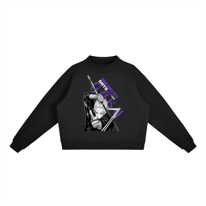 Gaku Sakamoto Days Essential Fleece Mid-Neck Crew Sweatshirt