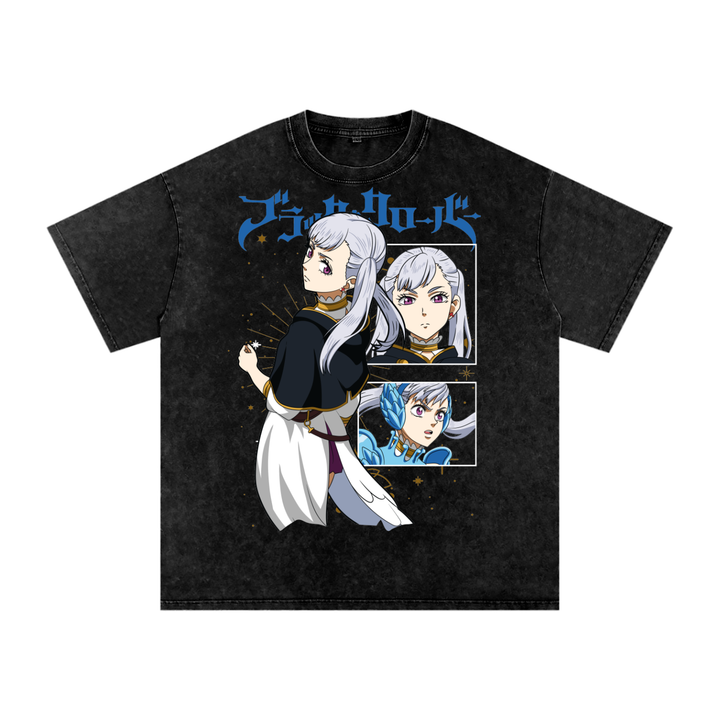 Frieren Acid Wash Oversize T-Shirt