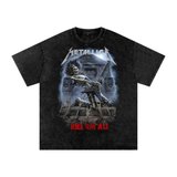 Metallica Acid Wash Oversize T-Shirt