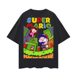 Super MarioOversize Deep Drop Shoulder Tee