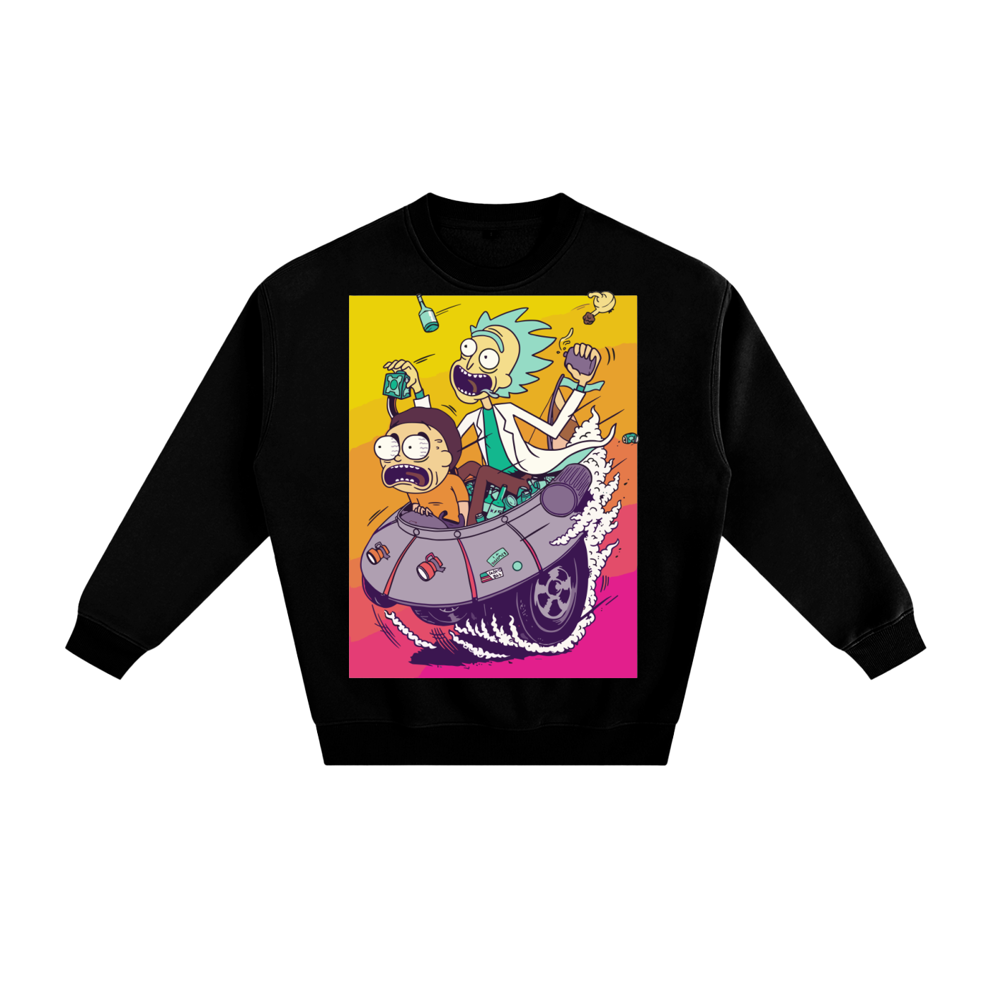 Rick and Morty Fleeced Sweatshirt