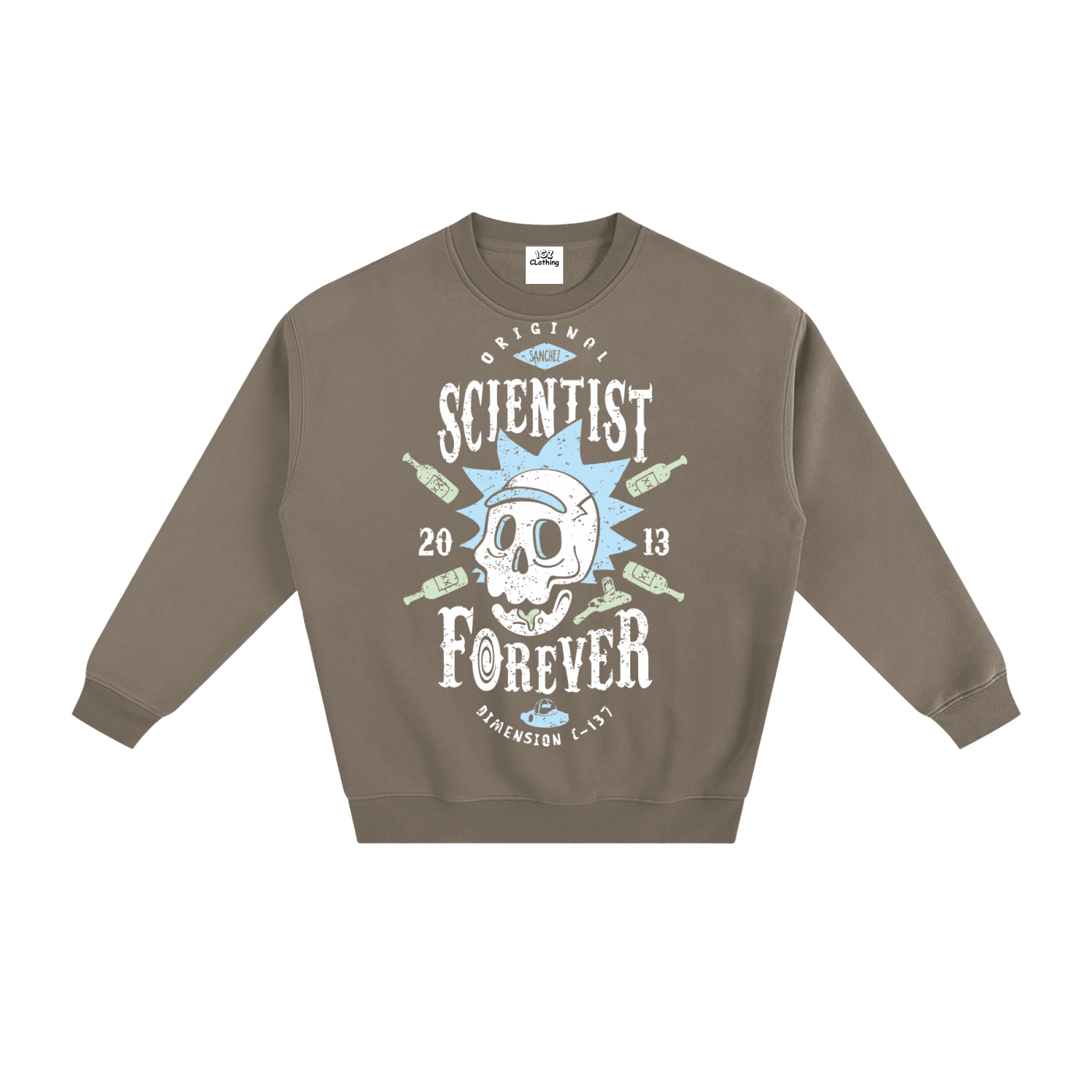 Rick and Morty Fleeced Sweatshirt